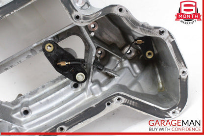 05-11 Mercedes W212 E350 Engine Upper Oil Sump Baffle Pan 2720142102 OEM
