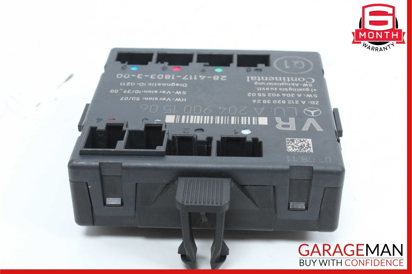 08-15 Mercedes X204 GLK350 C300 Front Right Side Door Control Module Unit