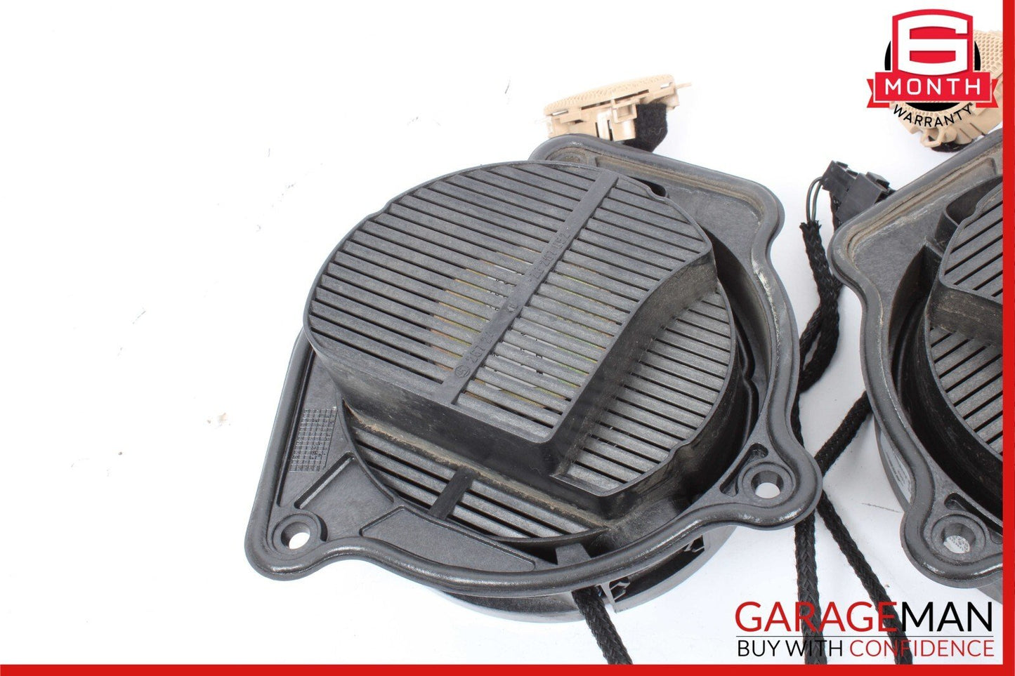 00-06 Mercedes W220 S430 S600 Rear Door Audio Sound Speaker Set of 2 Pc OEM