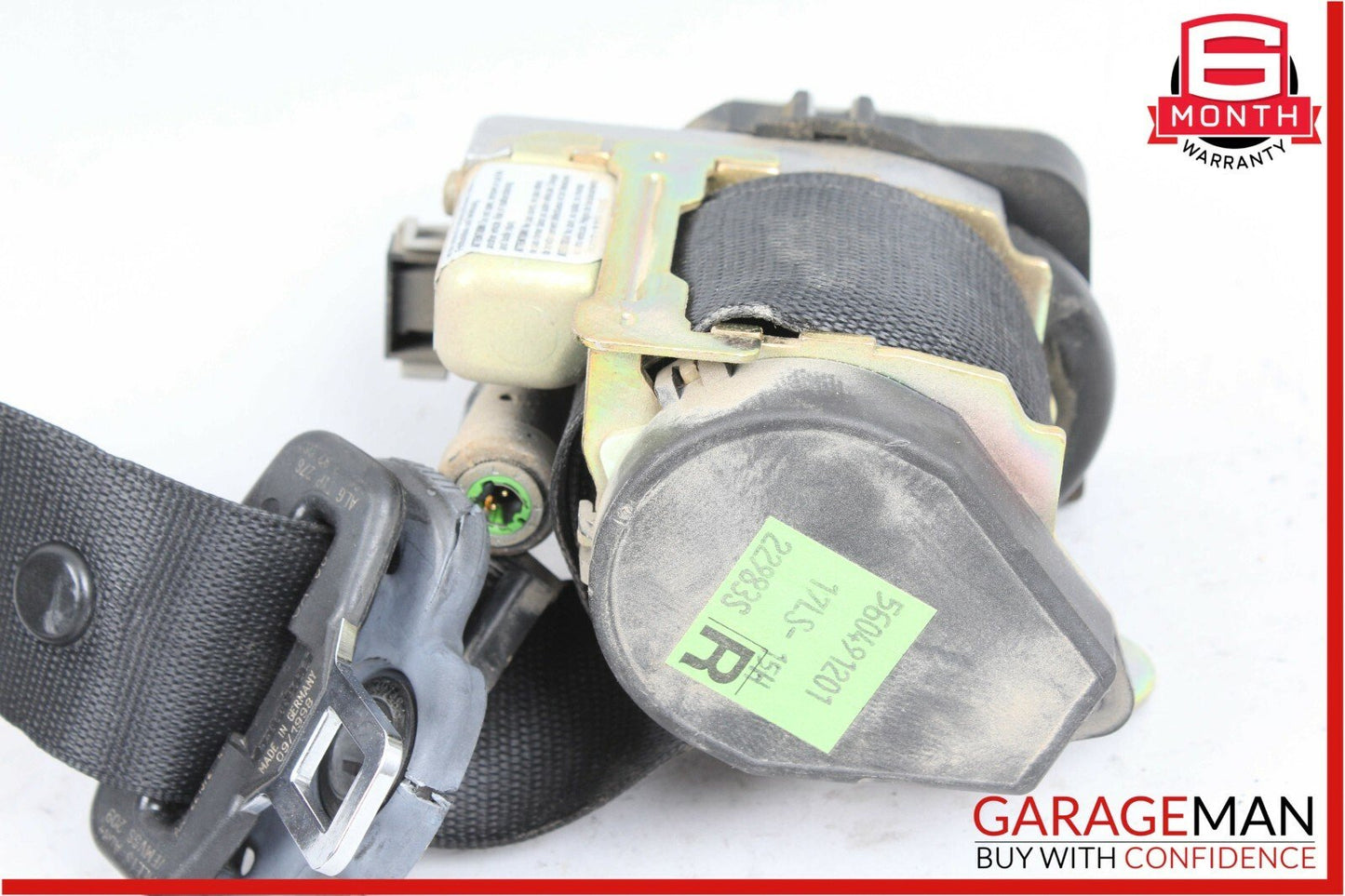 98-03 Mercedes W208 CLK430 CLK320 Front Right Seatbelt Seat Belt Retractor Black
