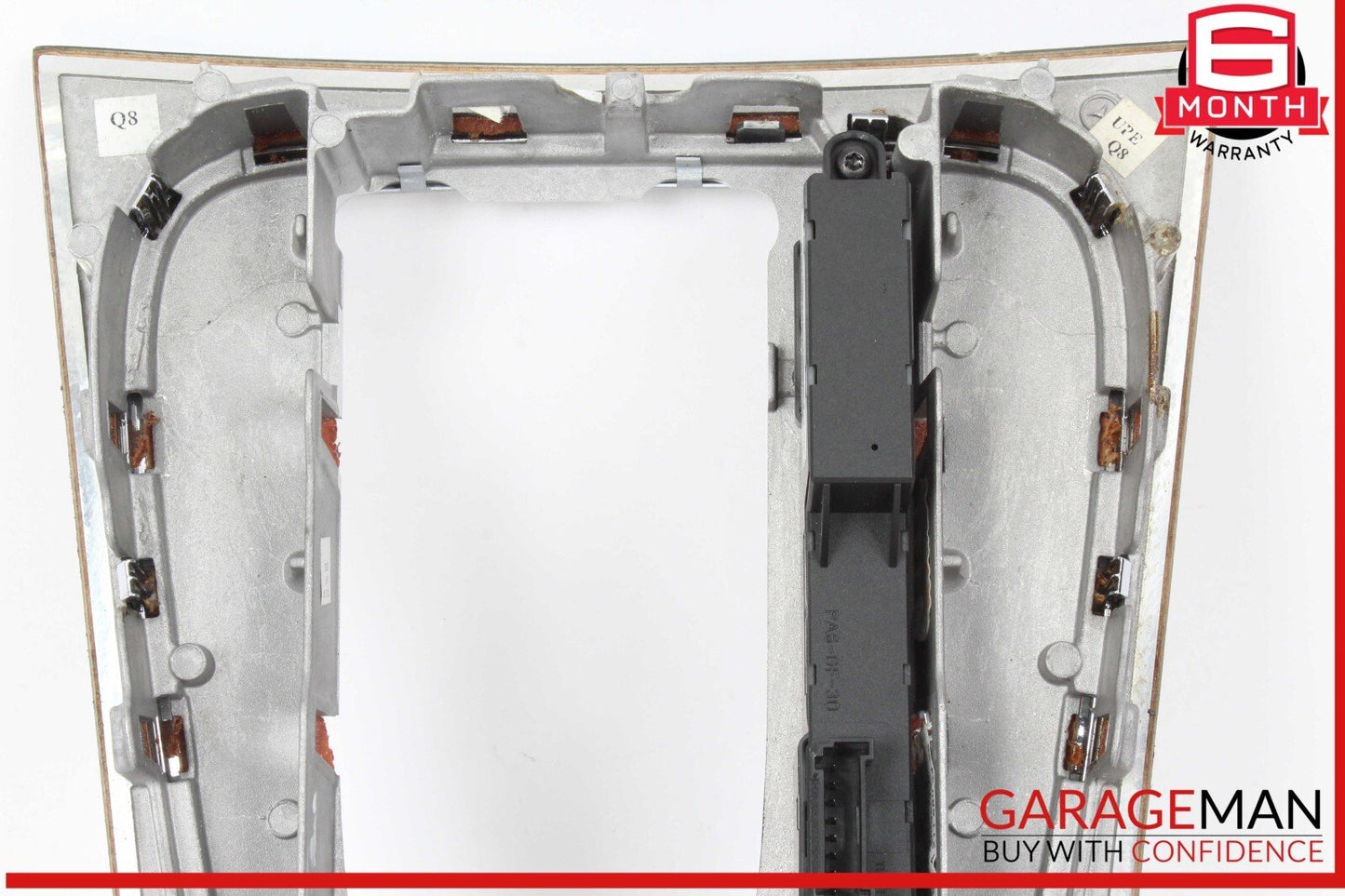 03-06 Mercedes W211 E55 AMG Gear Shift Shifter Bezel Trim Wood OEM