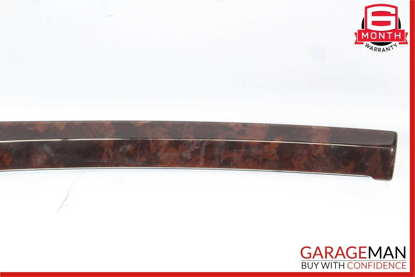07-09 Mercedes W221 S550 S600 Dashboard Center Trim Bezel Cover Panel Wood