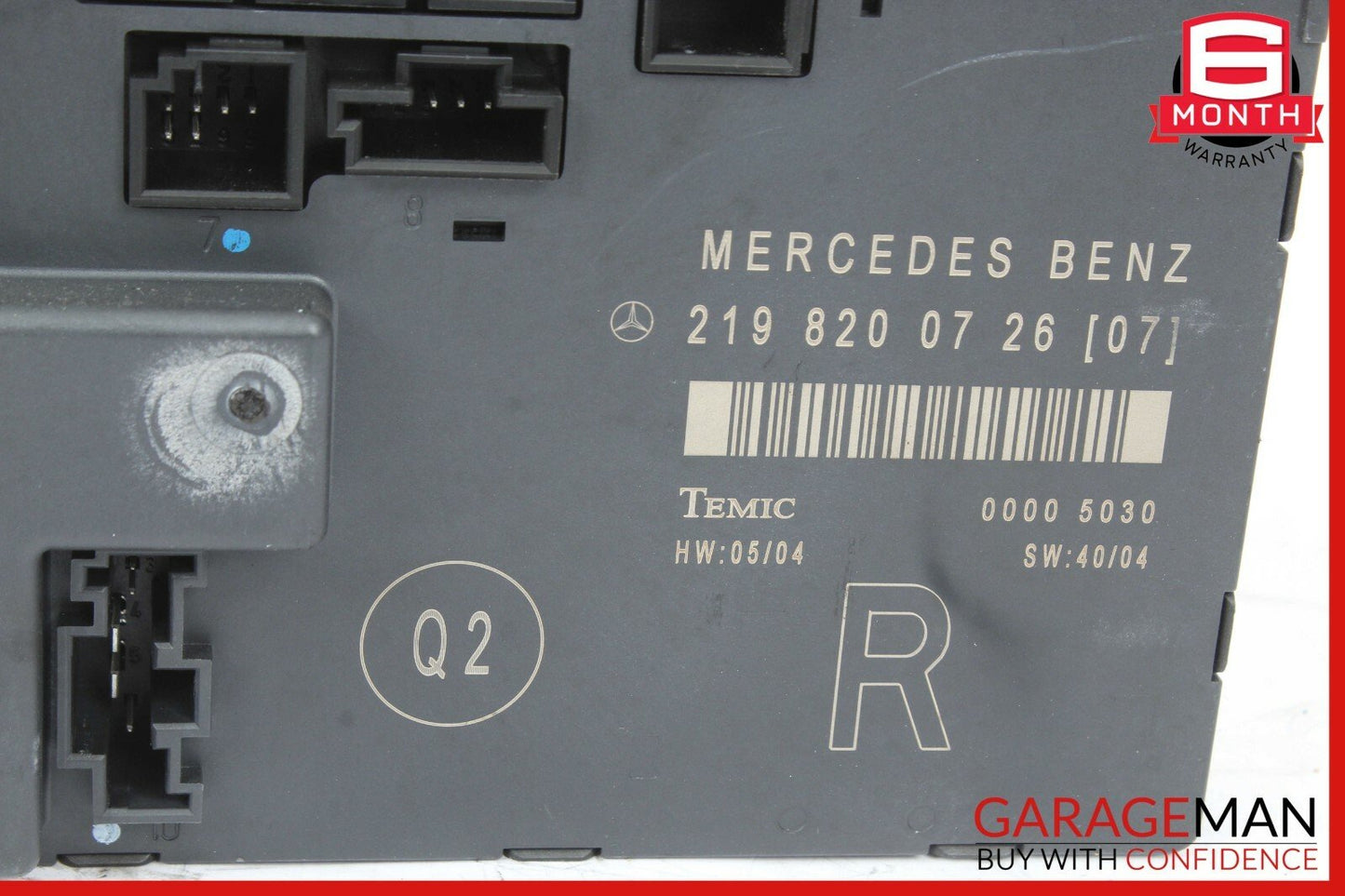 06-11 Mercedes W219 CLS500 CLS55 AMG Front Right Door Control Module Unit