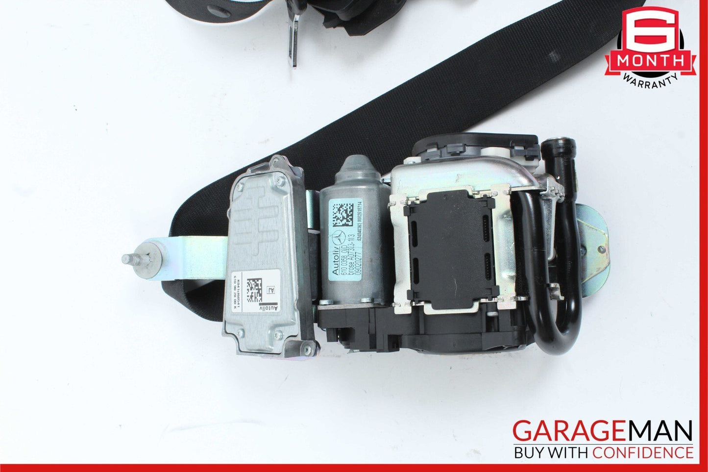 10-13 Mercedes W212 E350 E550 Front Right Seat Belt Seatbelt Retractor Black OEM