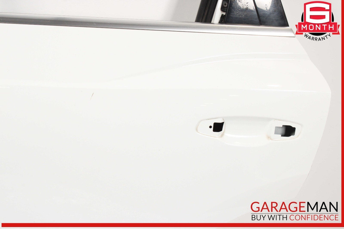 19-25 Audi Q3 Rear Left Driver Side Door Shell Panel White 83A833051C OEM