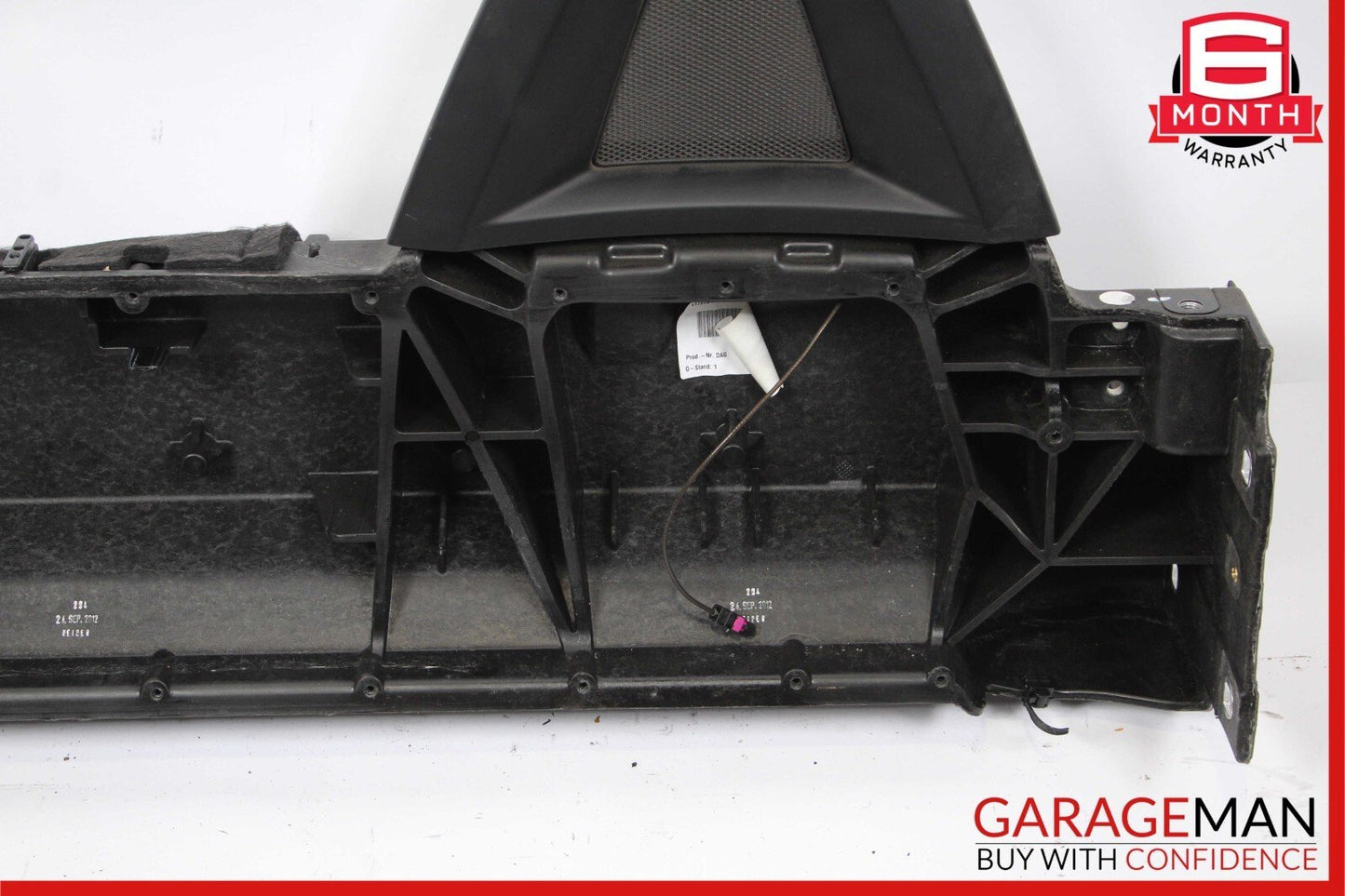 12-16 Mercedes R172 SLK350 Rear Back Headrest Roll Bar Trim Shelf Panel Assembly