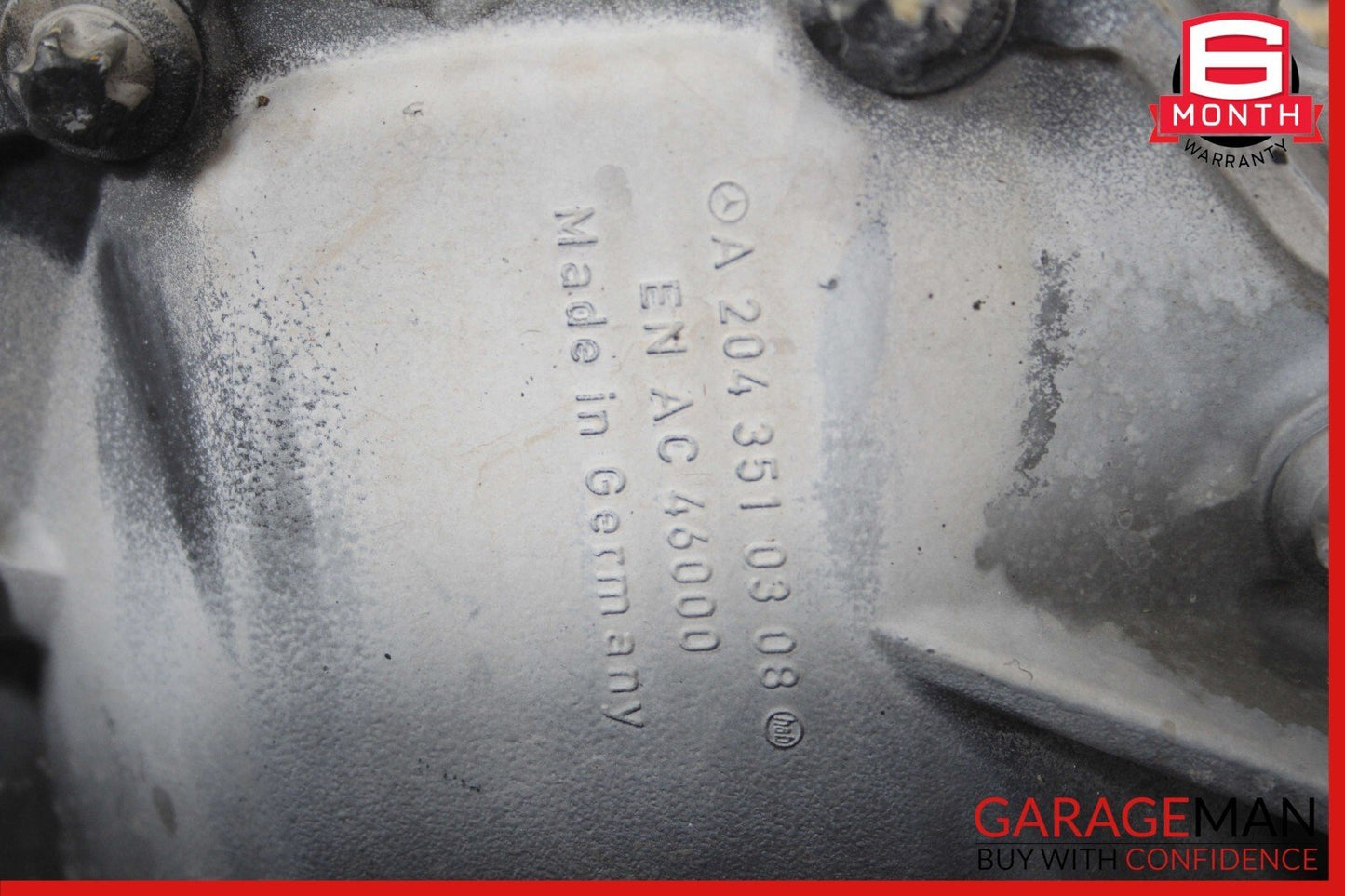 08-11 Mercedes W204 C300 RWD Rear Differential Diff Axle Carrier Assy