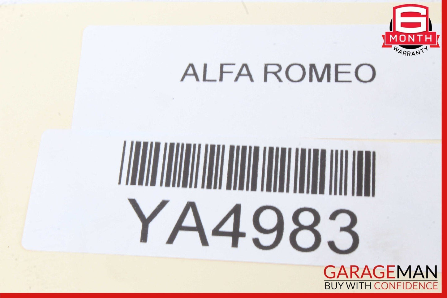 17-19 Alfa Romeo Giulia Parking Brake Control Module Unit