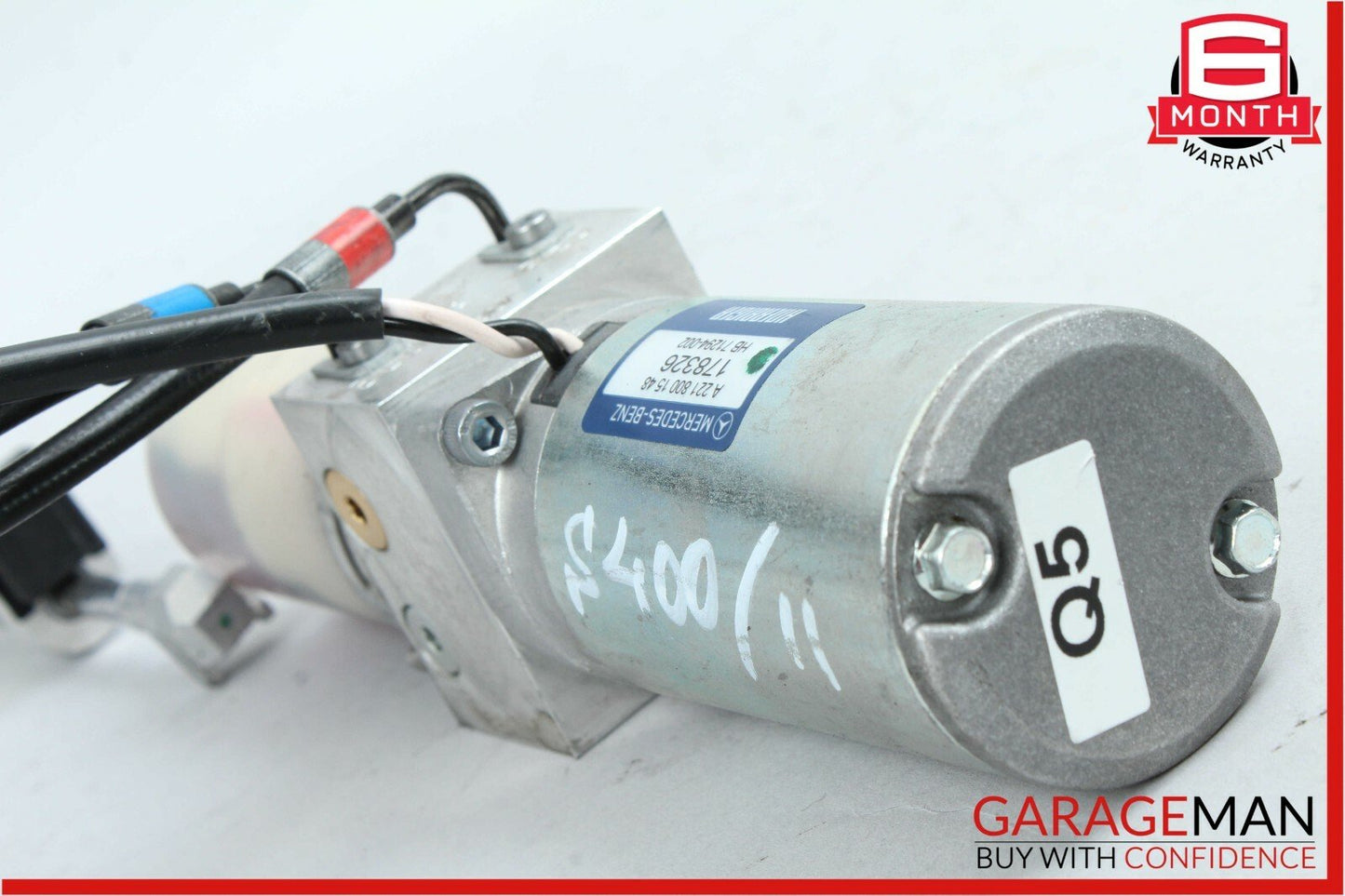 07-13 Mercedes W221 S400 S450 Trunk Lid Hydraulic Locking Pull Down Pump OEM