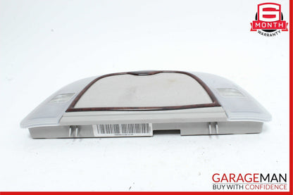 00-06 Mercedes W220 S500 S65 AMG Rear Left / Right Dome Light Mirror Assy Wood