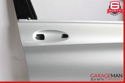 15-20 Mercedes W205 C300 Front Right Passenger Side Exterior Door Shell Silver
