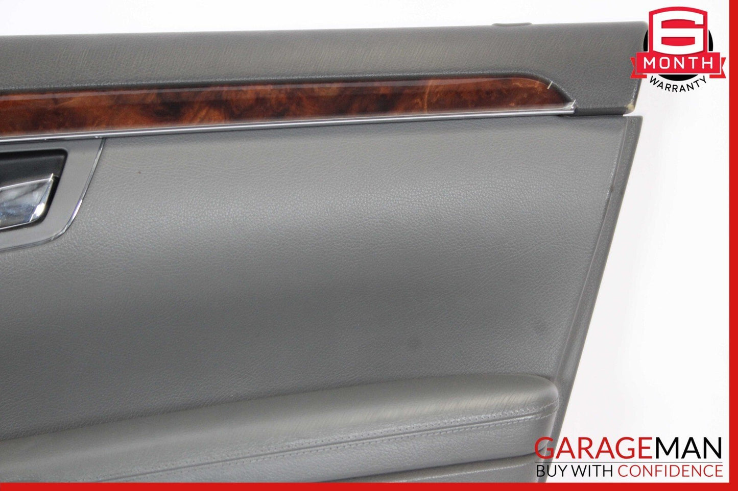 07-09 Mercedes W221 S550 Front Right Side Complete Interior Door Panel Gray OEM