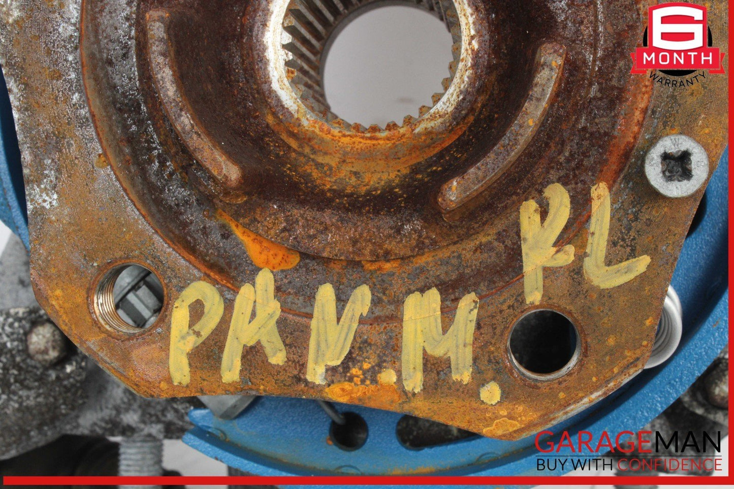 14-16 Porsche Panamera 970 E-Hybrid Rear Left Side Spindle Knuckle Wheel Hub OEM