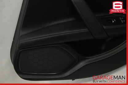 14-17 Maserati Ghibli Rear Right Side Interior Door Trim Panel Assembly Black