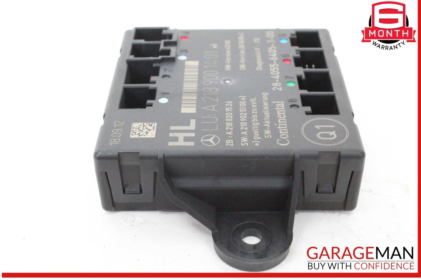 08-18 Mercedes W204 C250 CGI Rear Left Driver Side Door Control Module Unit OEM
