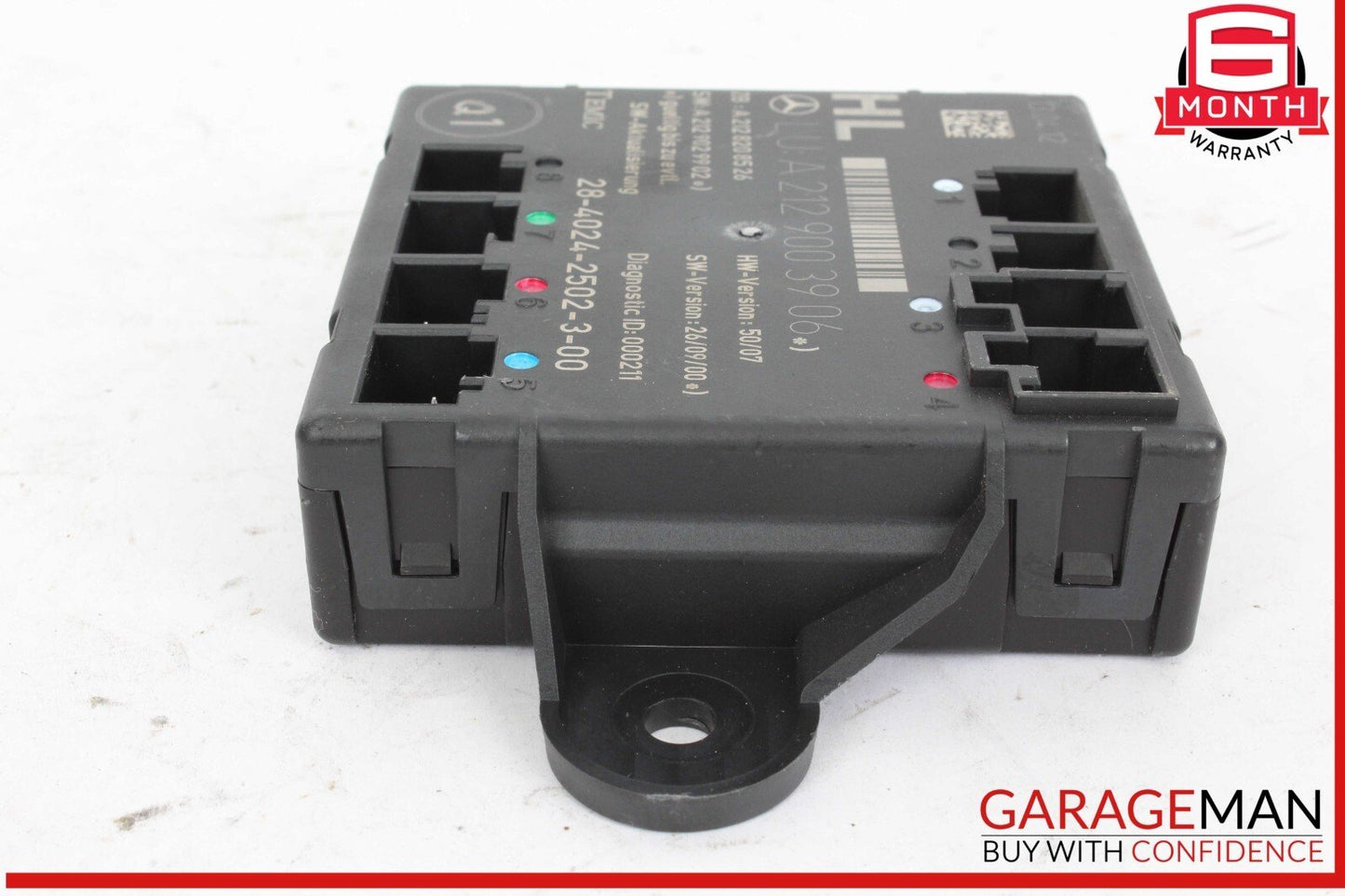 08-16 Mercedes W212 E350 C350 Rear Left Side Door Control Module 2129003906 OEM