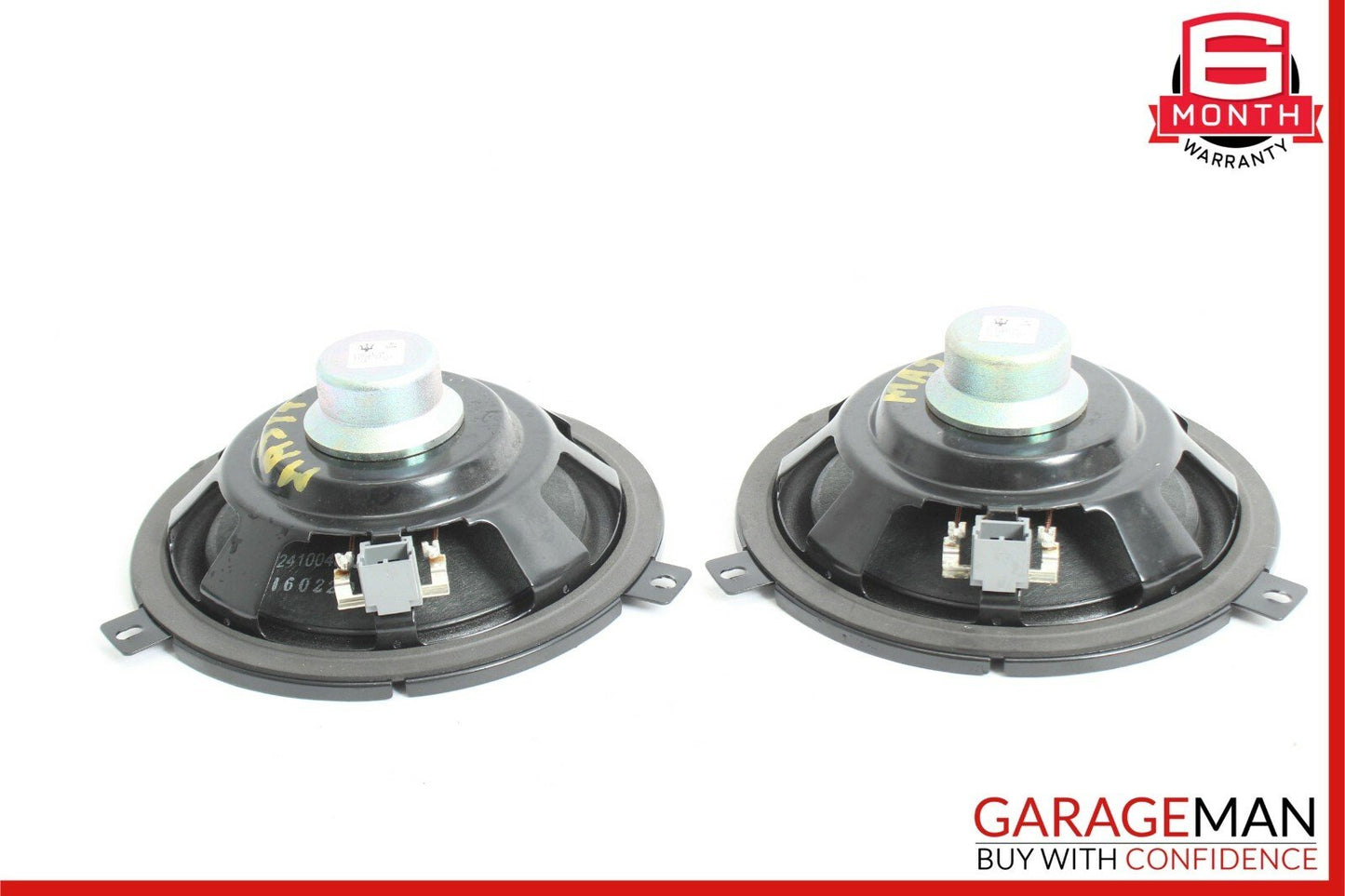 14-18 Maserati Quattroporte Front Door Sound Audio Speaker Set of 2 Pc OEM