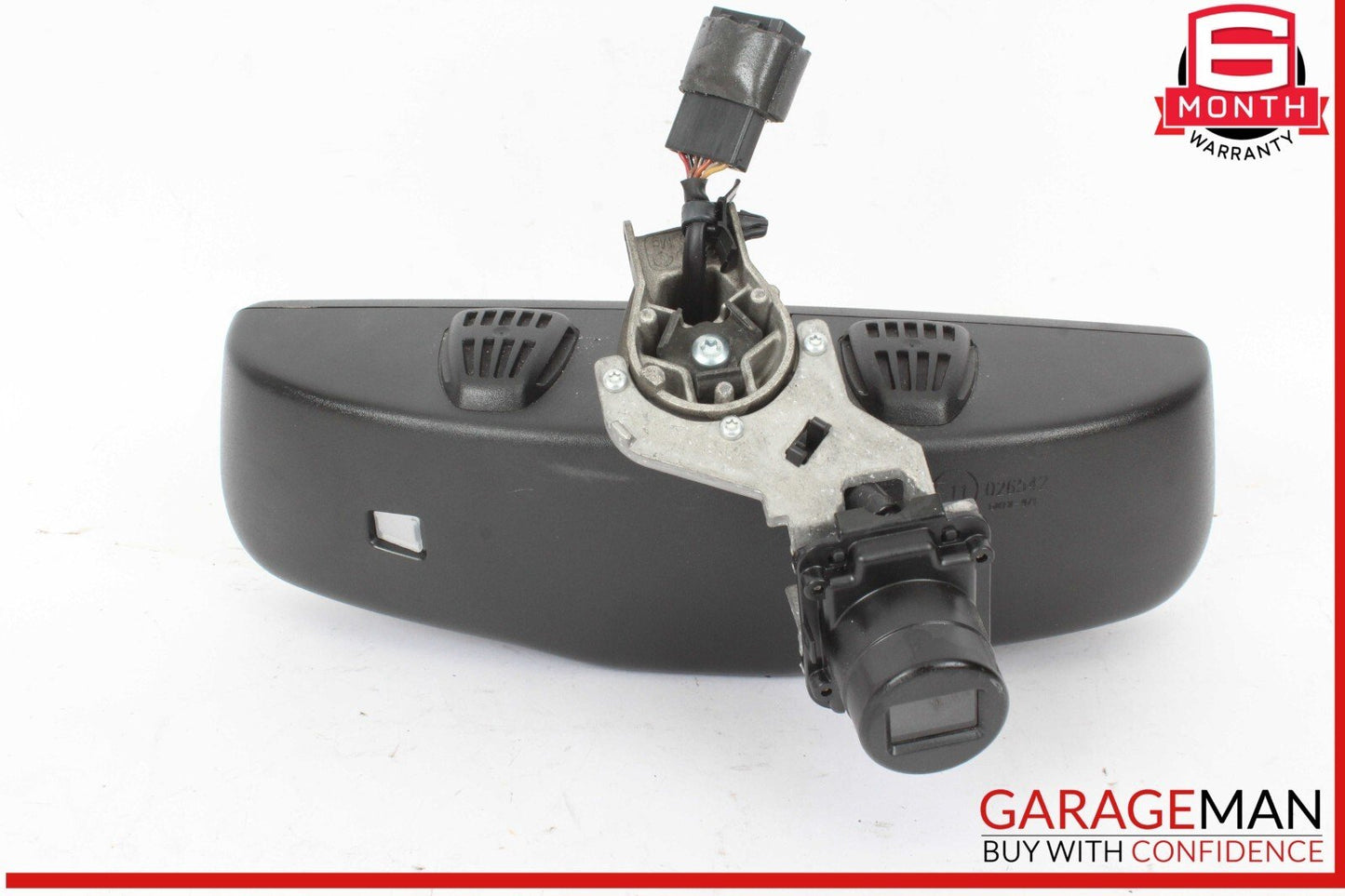 14-17 Maserati Quattroporte Interior Upper Rear View Mirror Black 675000543 OEM