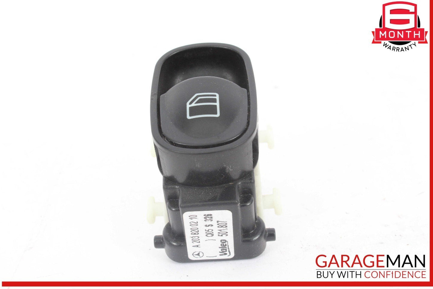 01-09 Mercedes W203 C230 CLK500 Rear Left Driver Side Window Switch Button
