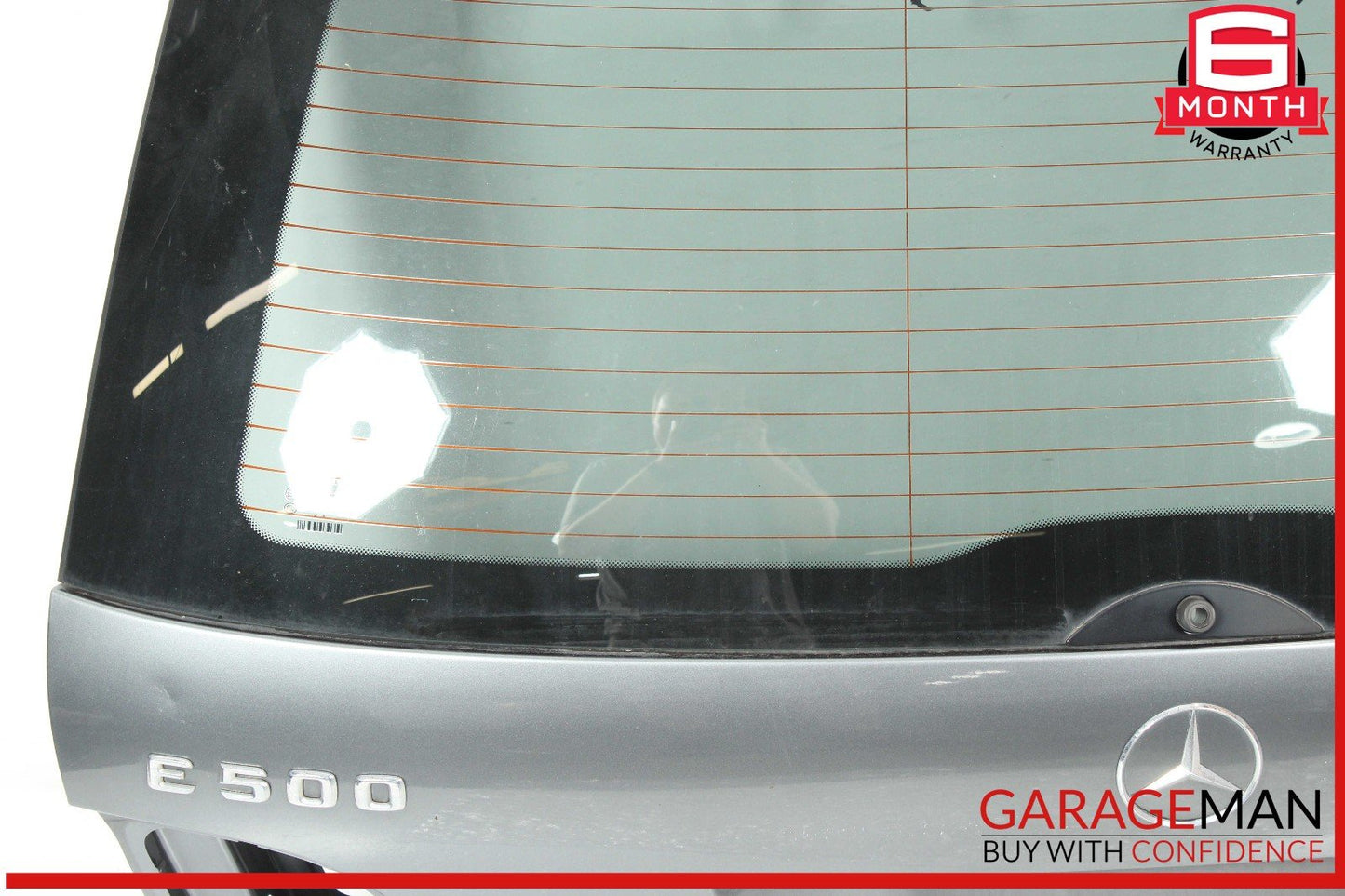 03-06 Mercedes W211 E500 Trunk Lid Tailgate Hatch Shell w/Glass OEM