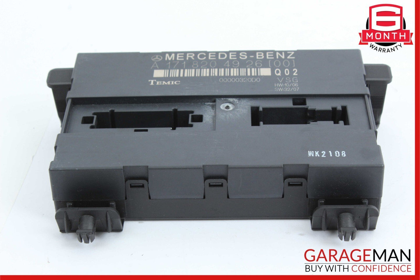 09-11 Mercedes R171 SLK300 SLK350 Roof Convertible Top Module Control OEM