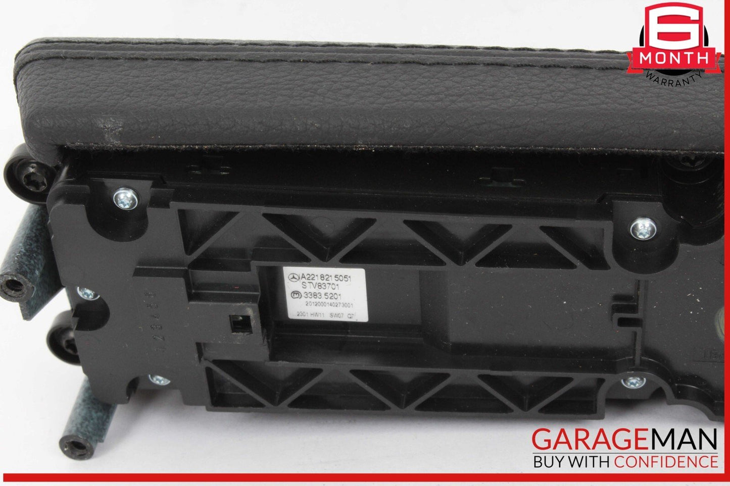 09-13 Mercedes W221 S550 S600 Front Left Side Window Control Switch Black OEM