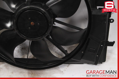 08-18 Mercedes CLS400 GLK350 C300 Engine Radiator Cooling Fan Motor Shroud Assy