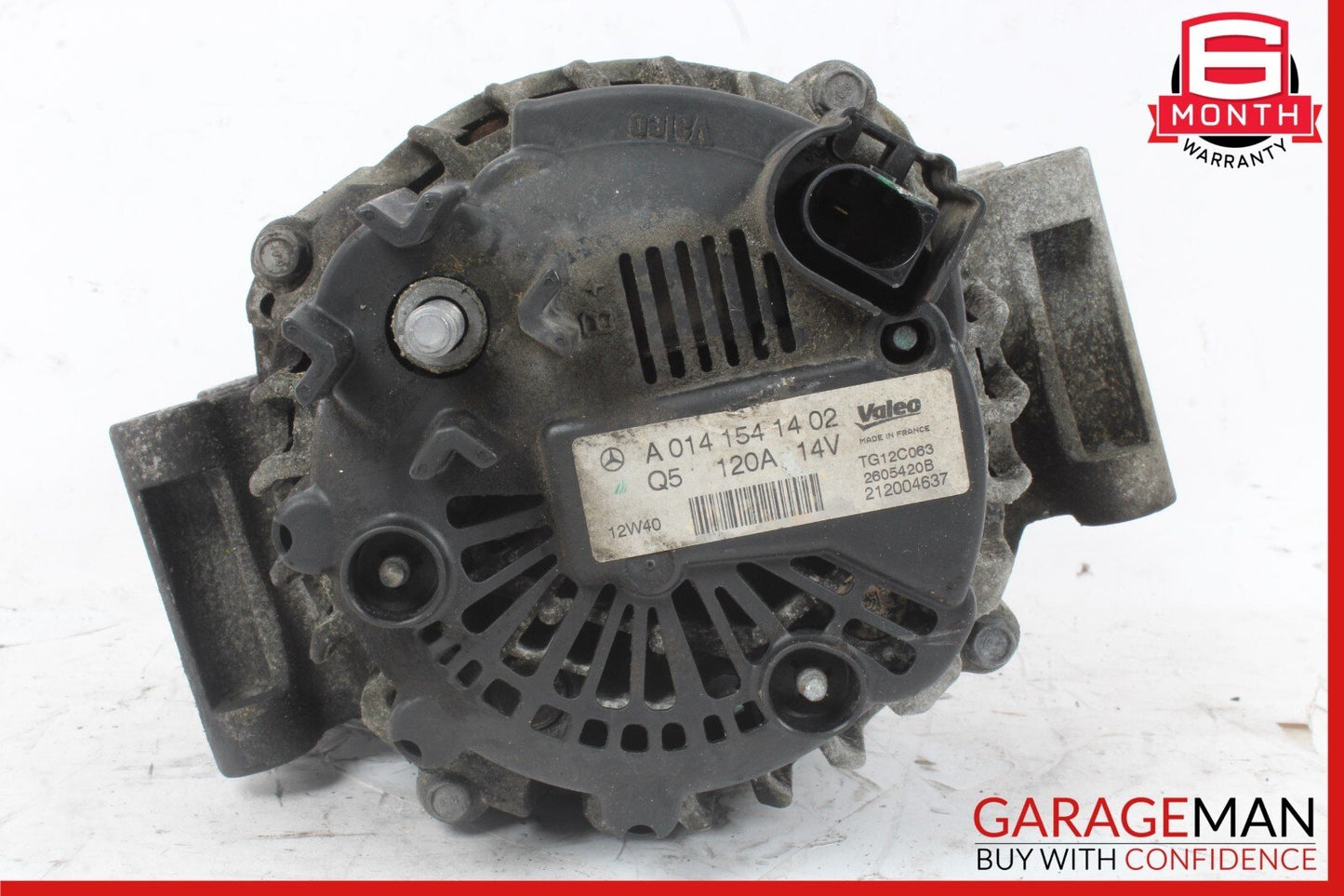 12-15 Mercedes R172 SLK250 C250 Generator Alternator 120 AMP 14V 0141541402 OEM