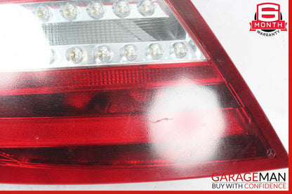 12-14 Mercedes W204 C250 C300 C63 AMG Rear Left Side Taillight Tail Light Lamp