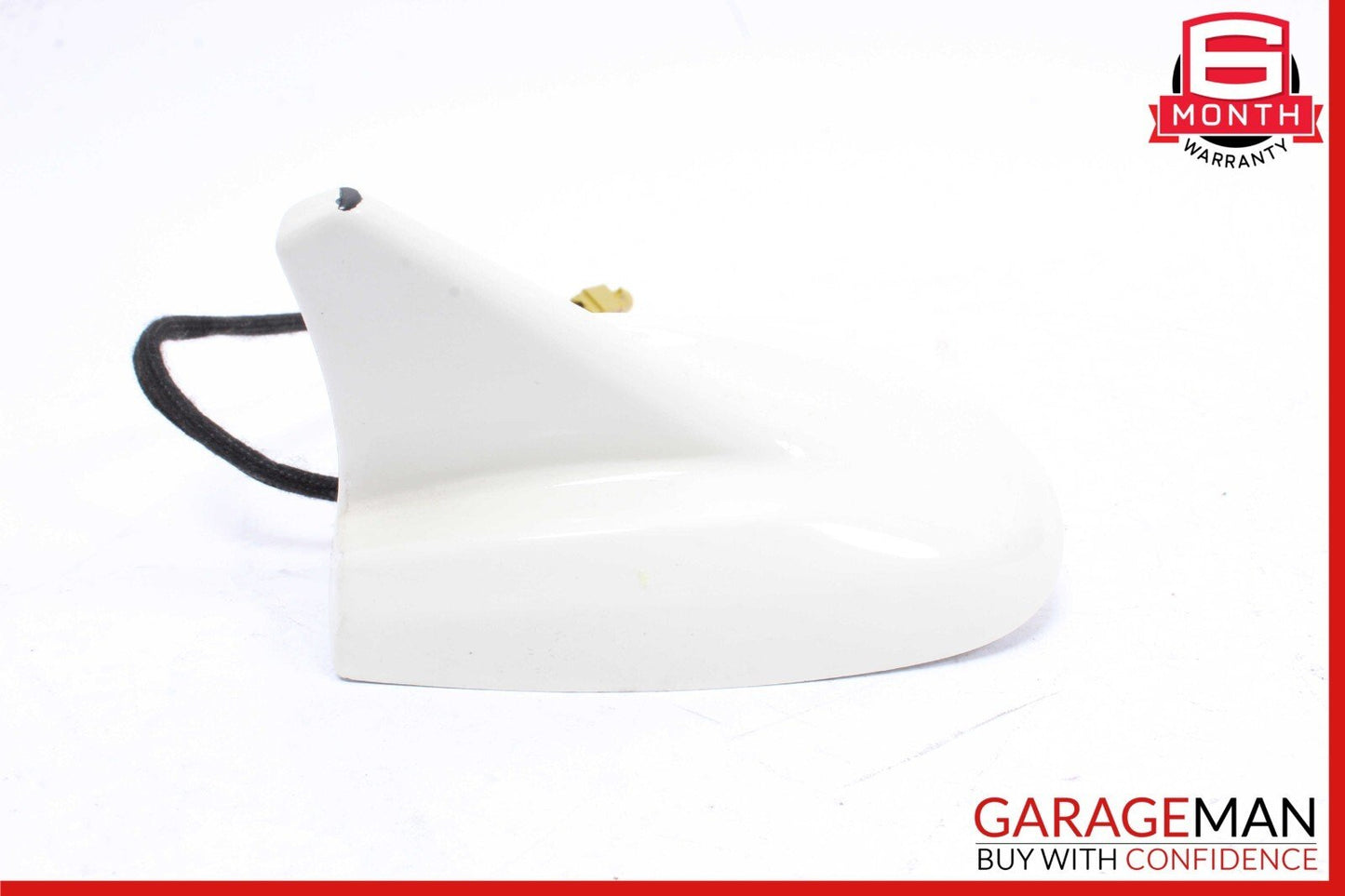 14-17 Maserati Ghibli Top Roof Shark Fin Antenna White OEM
