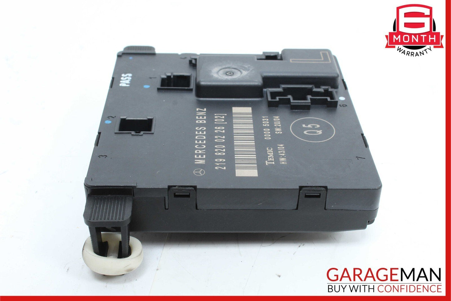 06-11 Mercedes W219 CLS550 Rear Left Side Door Control Module 2198200226 OEM