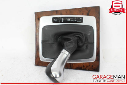 12-14 Mercedes W204 C250 Gear Shift Selector Indicator Knob Boot Assembly OEM