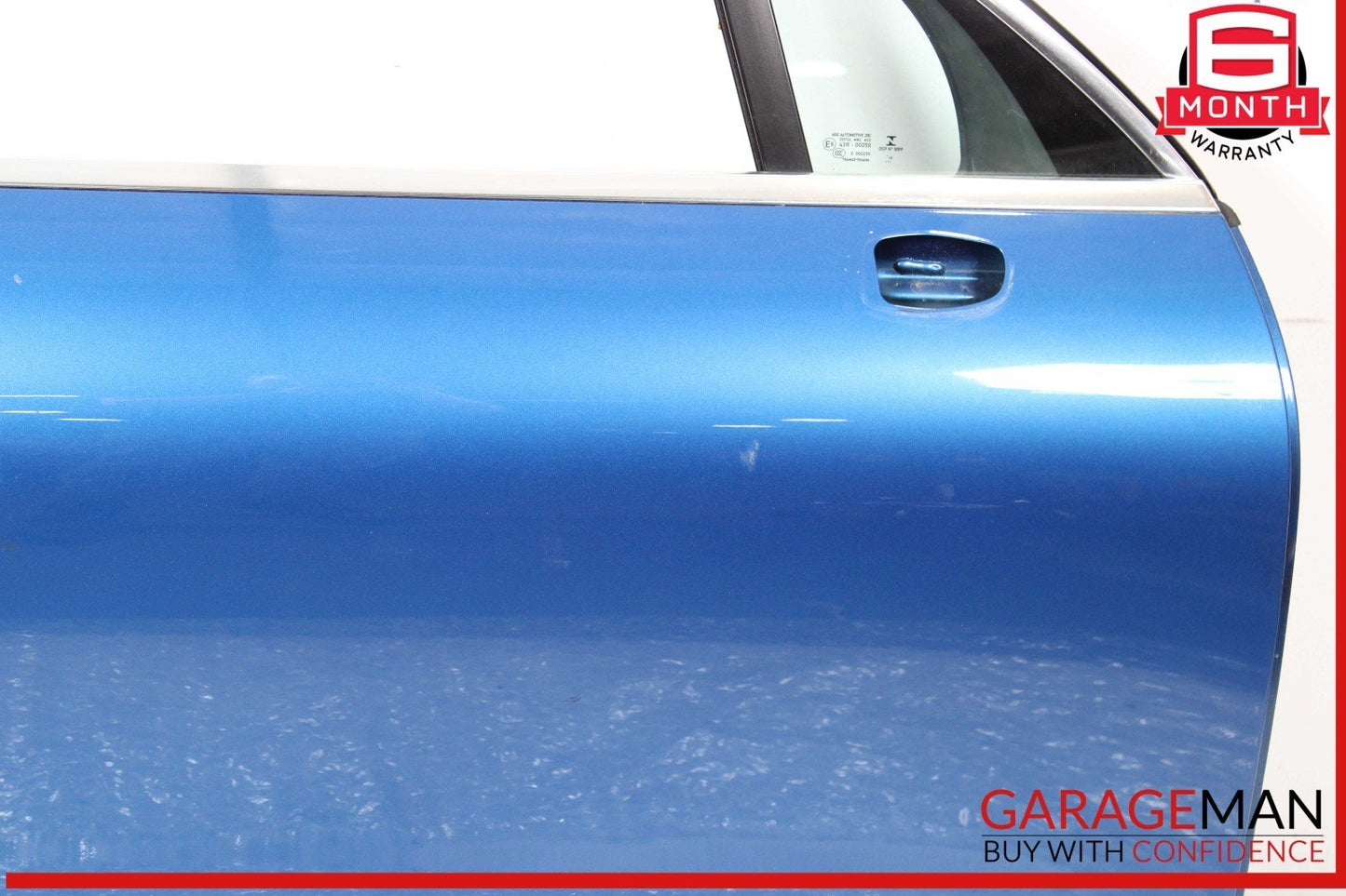 15-25 Porsche Macan 95B Front Right Passenger Side Door Shell Blue OEM