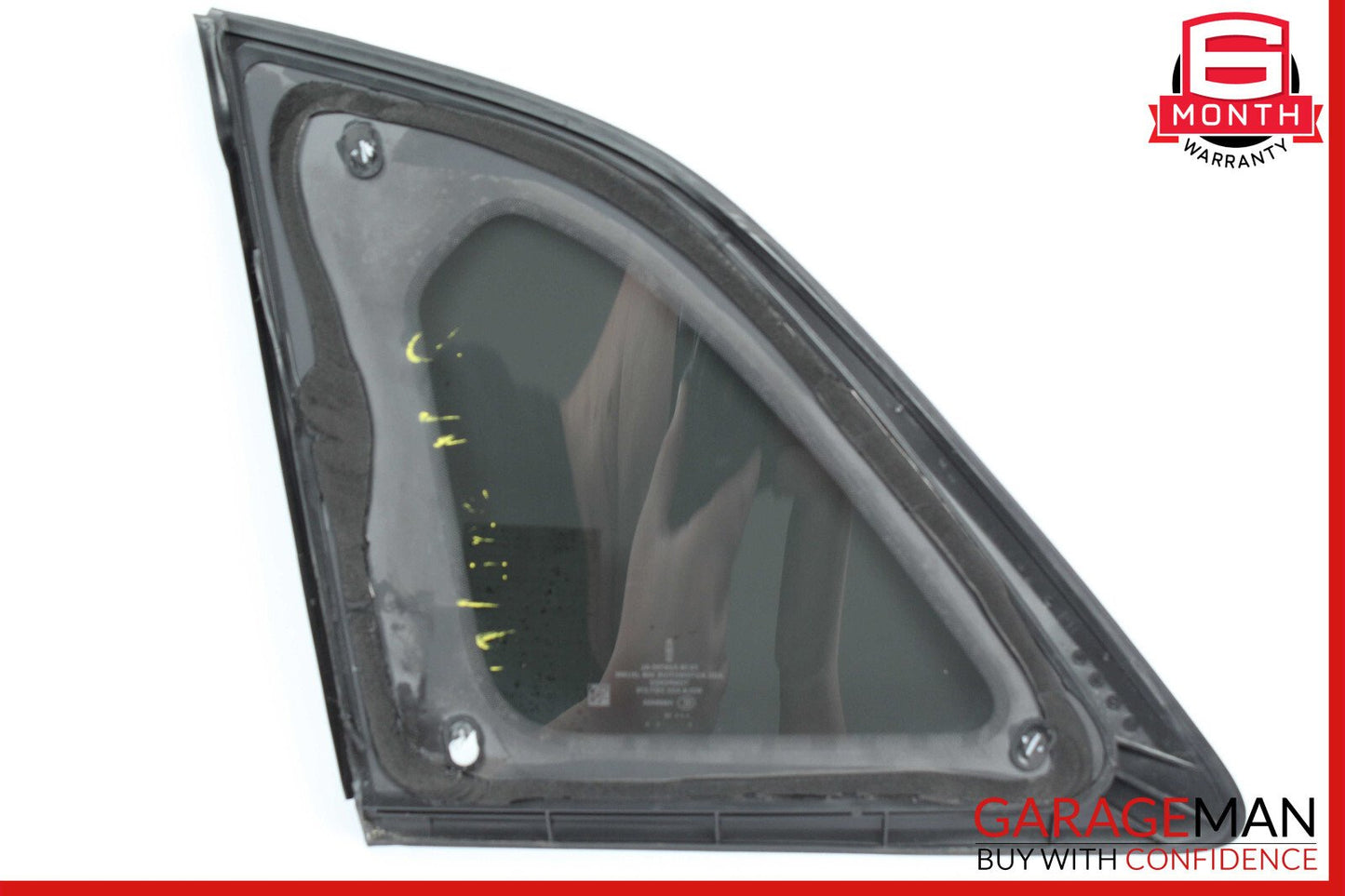 19-21 Lincoln Nautilus Rear Right Passenger Side Quarter Window Glass OEM