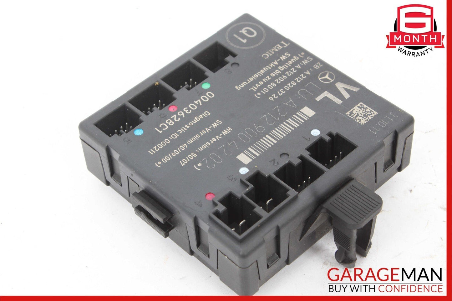 08-18 Mercedes E350 E400 C250 SLK350 Front Left Side Door Control Module Unit