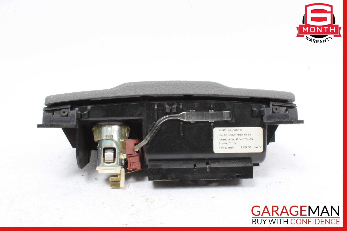 07-09 Mercedes W221 S550 S63 AMG Ashtray Ash Tray Compartment Tray Lighter OEM
