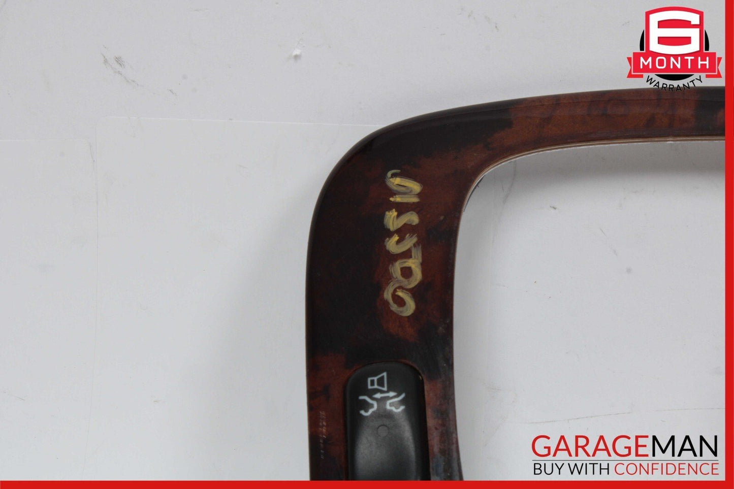00-06 Mercedes W220 S500 S55 AMG Center Console Shifter Bezel Trim Wood OEM