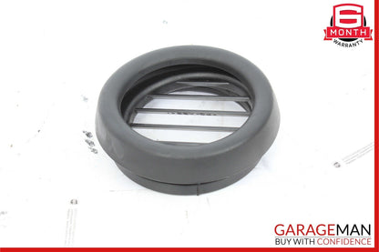 03-10 Porsche Cayenne 955 957 Dashboard A/C Air Vent Round Grille Trim Black OEM