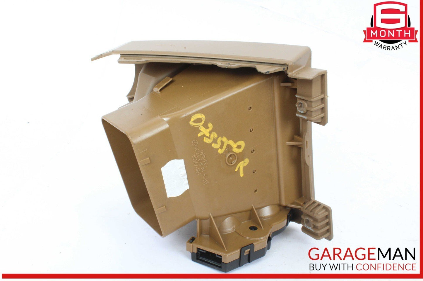 07-13 Mercedes W221 S550 Dashboard AC A/C Air Vent Left Driver Brown OEM