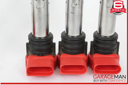 17-19 Audi Q7 Ignition Coil Coils Set of 6 06E905115F OEM