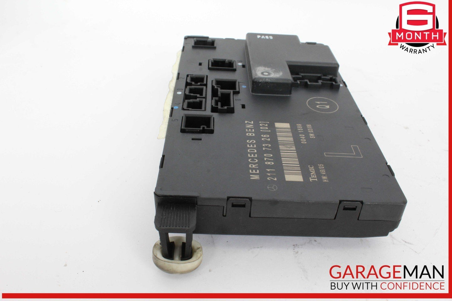 03-09 Mercedes W211 E350 Front Left Driver Side Door Control Module Unit OEM