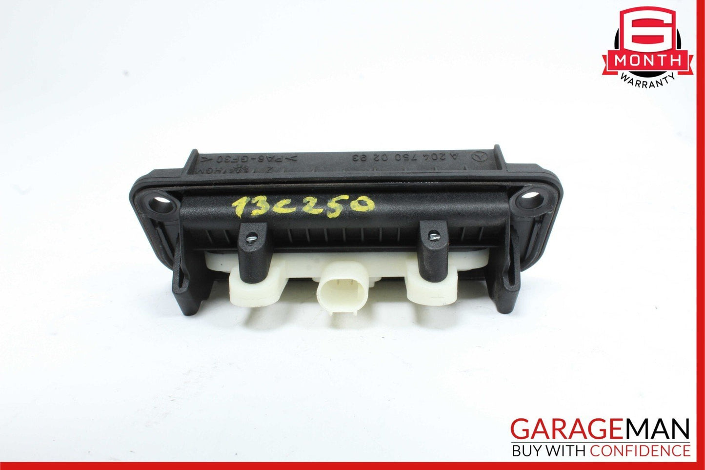 08-14 Mercedes W204 C300 C250 Rear Trunk Lid Tailgate Lock Open Handle Trim