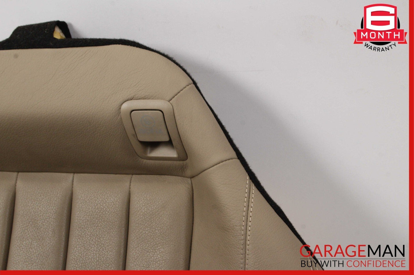 12-16 Mercedes W218 CLS500 Rear Left Side Lower Bottom Seat Cushion Beige OEM