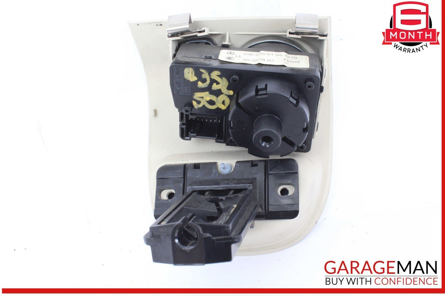 03-12 Mercedes R230 SL500 SL550 SL55 AMG Headlight Control Switch Assembly OEM