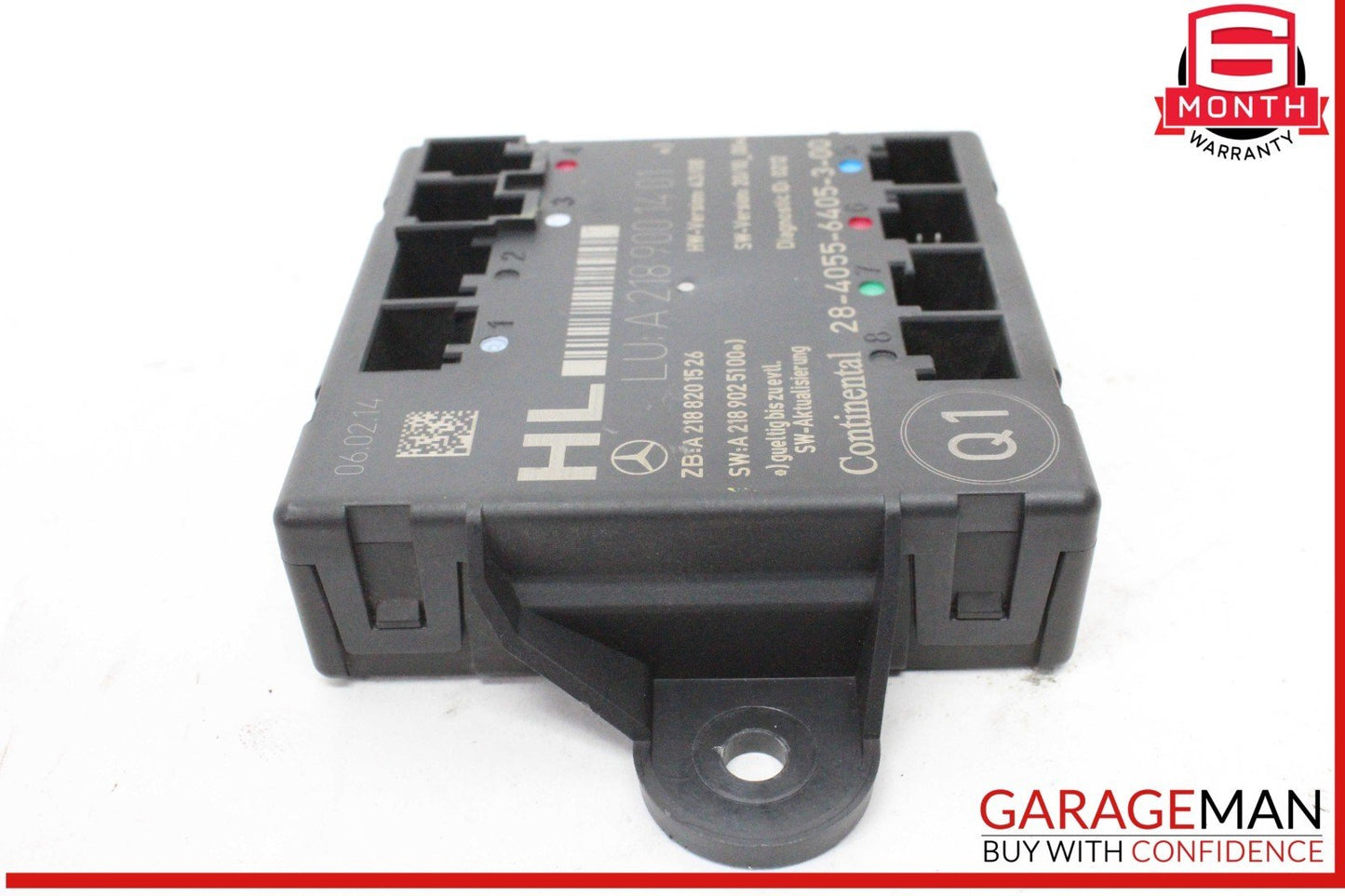 08-18 Mercedes X204 GLK350 4MATIC Rear Left Side Door Control Module OEM