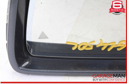12-16 Mercedes X166 GL450 Front Left Side Door Rear View Mirror w/ Blind Spot