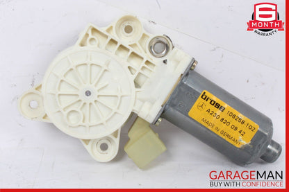 00-12 Mercedes R230 SL500 CL55 AMG Front Left Driver Door Window Regulator Motor