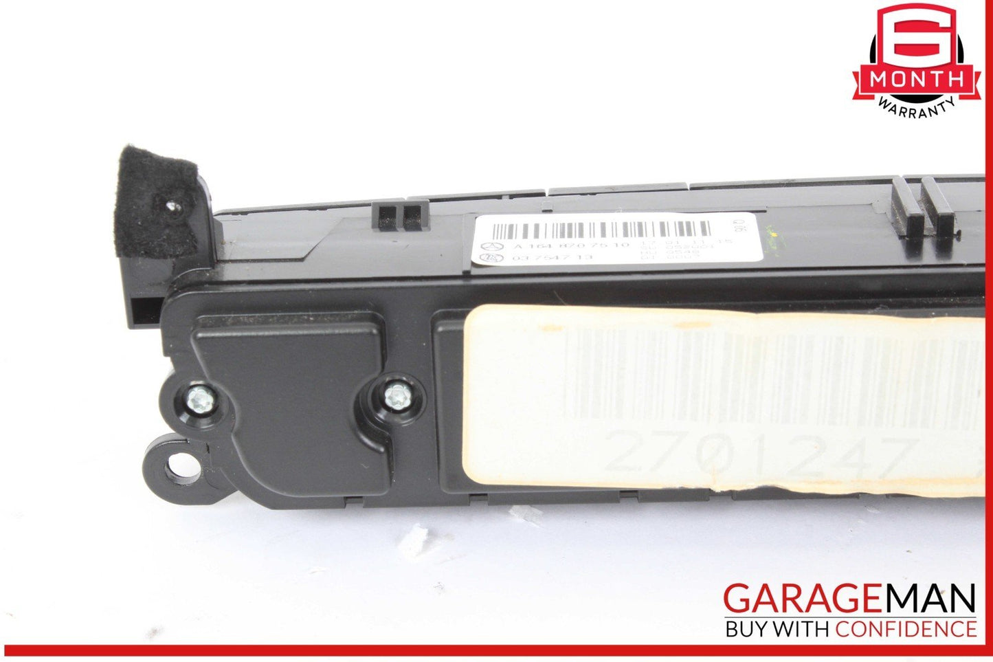 06-12 Mercedes W164 ML350 4MATIC Dash Hazard Heated Seats ESP Control Panel OEM