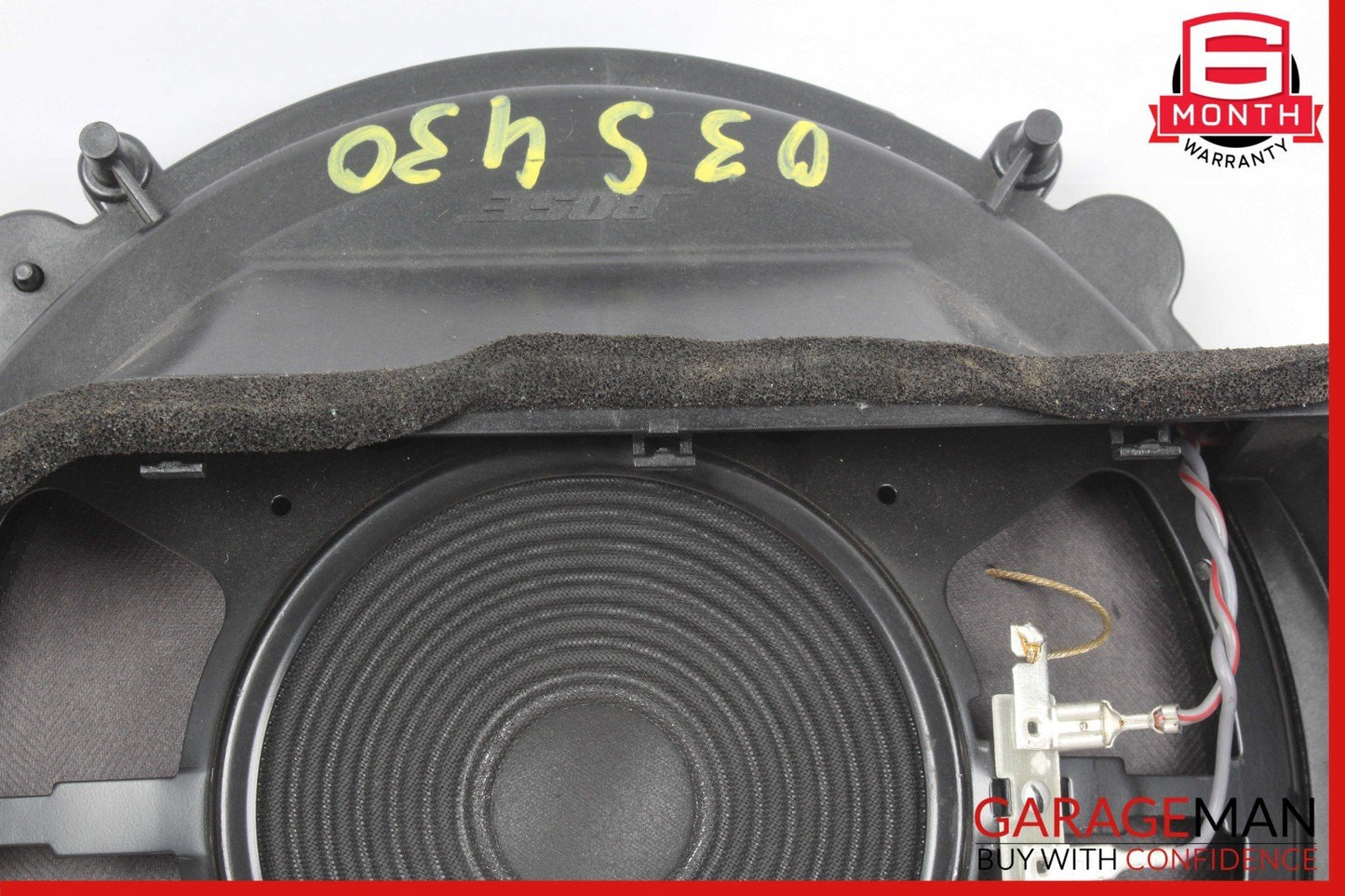 03-06 Mercedes W220 S430 S500 Rear Speaker Sub Woofer Subwoofer Bose OEM