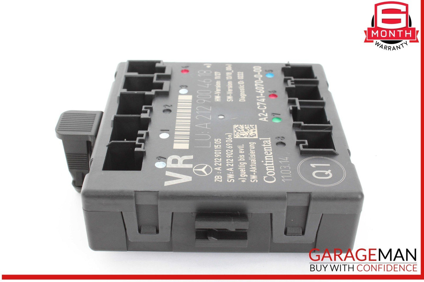 08-18 Mercedes X204 GLK350 GLK250 C250 Front Right Side Door Control Module Unit